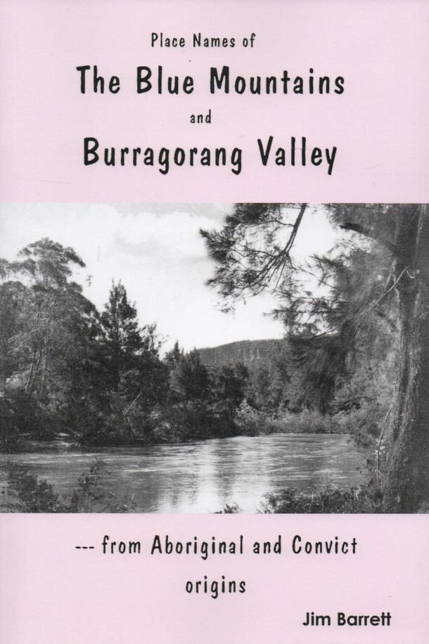Place Names of the Blue Mountains and Burragorang Valley from